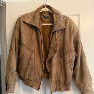 Vintage  Saxony leather Jacket